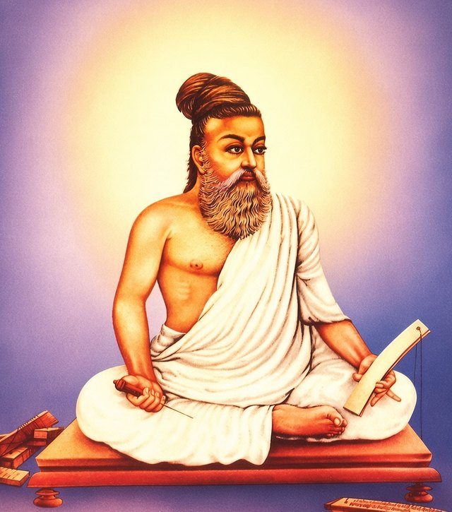 Thiruvalluvar, author of the Thirukkural