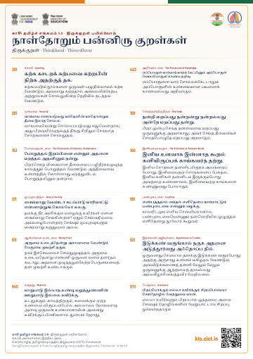 நாள்தோறும் பன்னிரு குறள்கள்